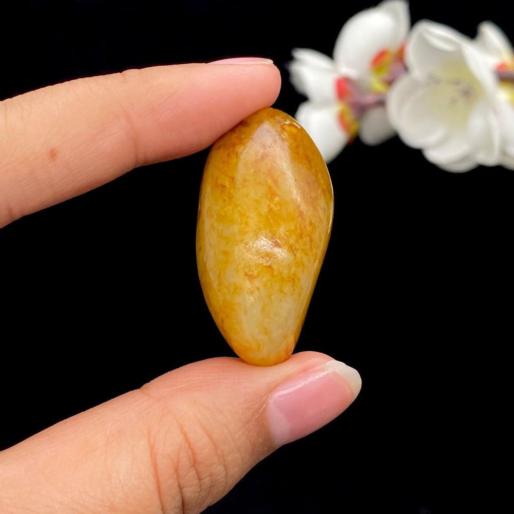 和田玉洒金皮籽料挂件（24.8g）