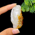 和田玉籽料喜上眉梢（30.7g）