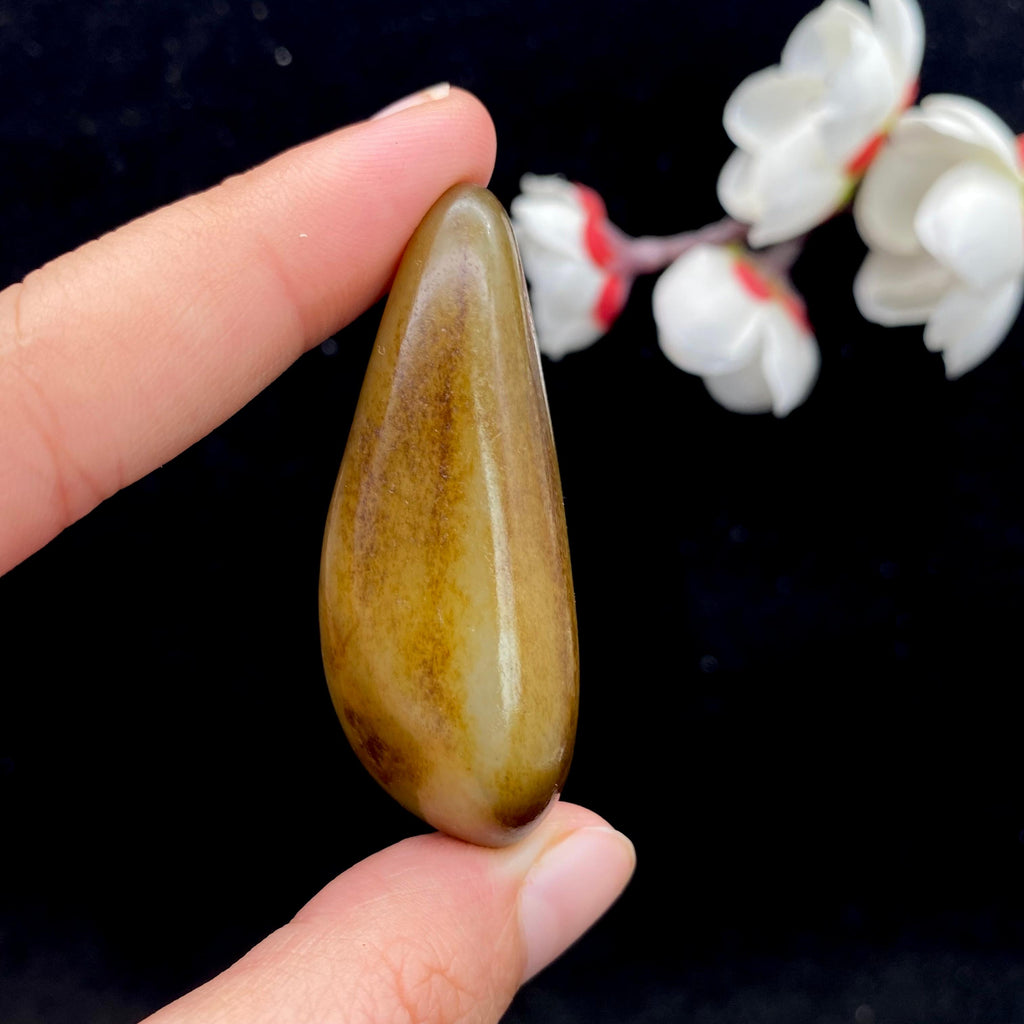 和田玉秋梨皮籽料挂件（35.3g）