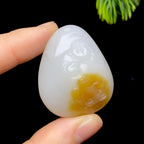 和田玉糖白佛公（31.3g）