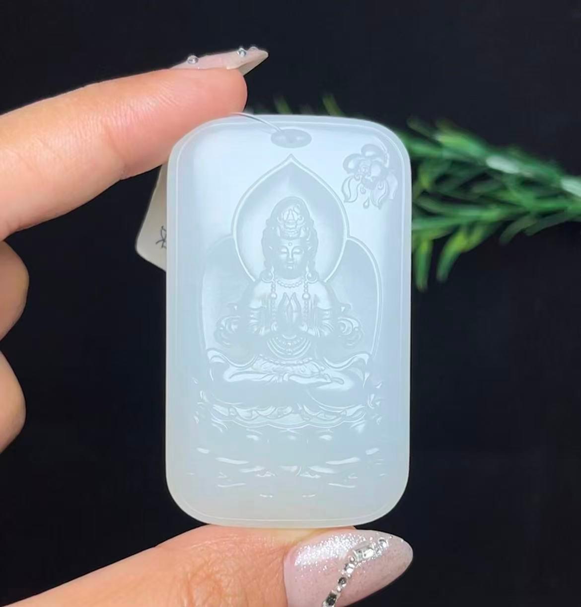 和田白玉观音（54.8g）