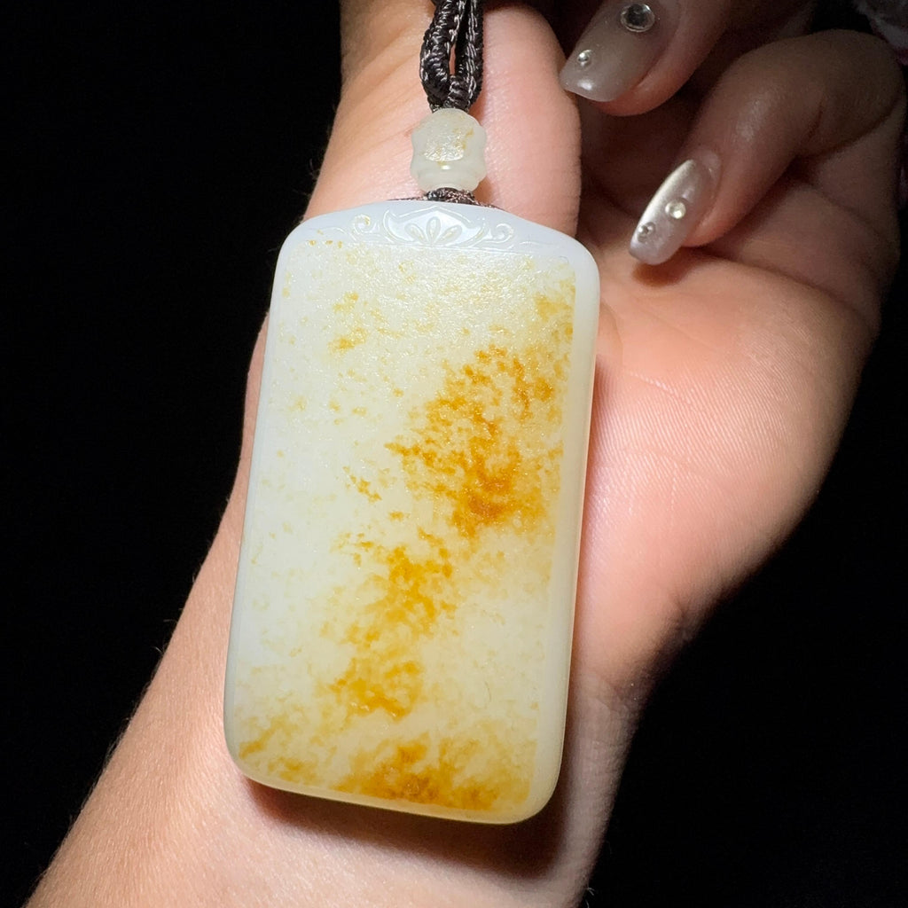 和田玉籽料平安牌（58.1g）