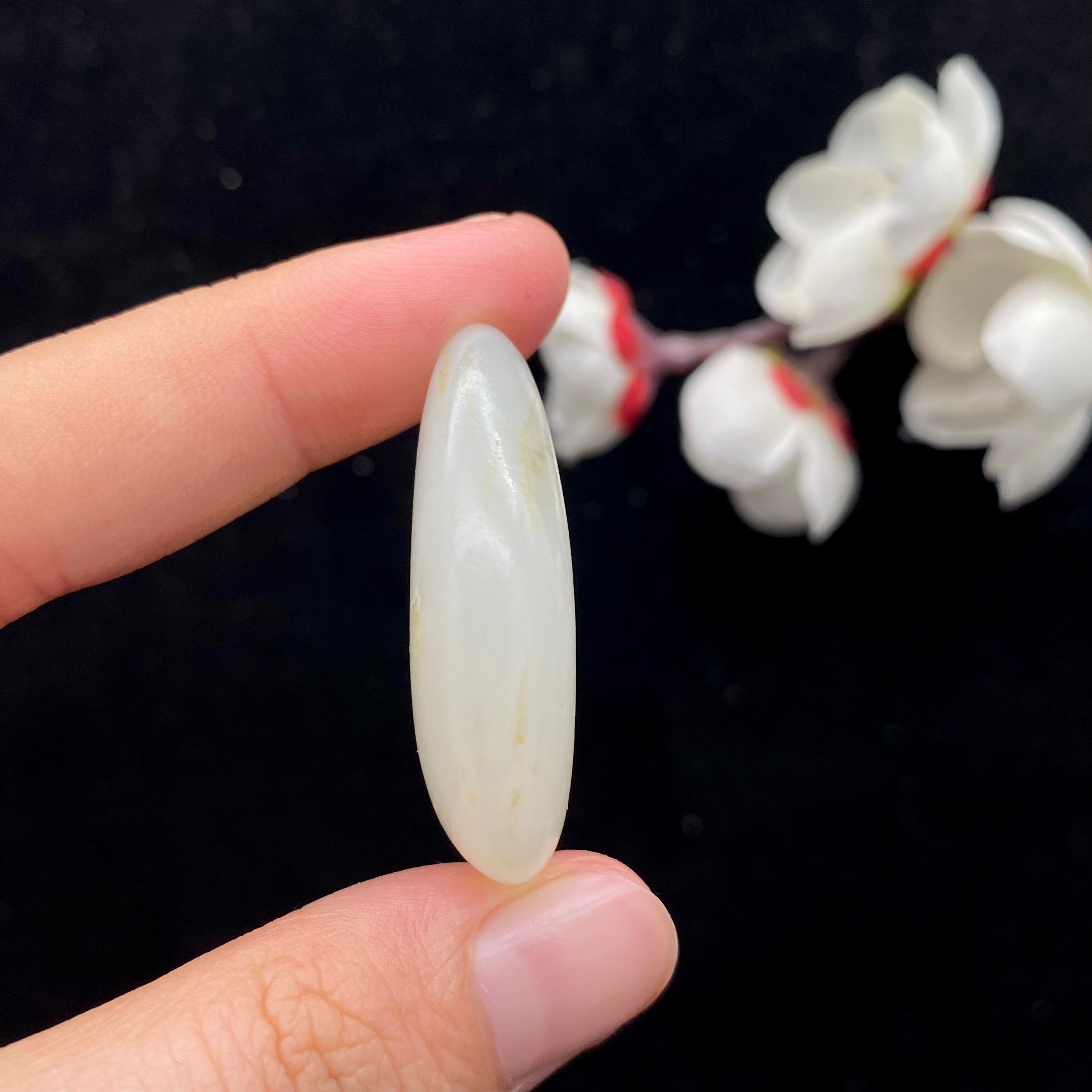 和田玉白玉籽料（15.5g）