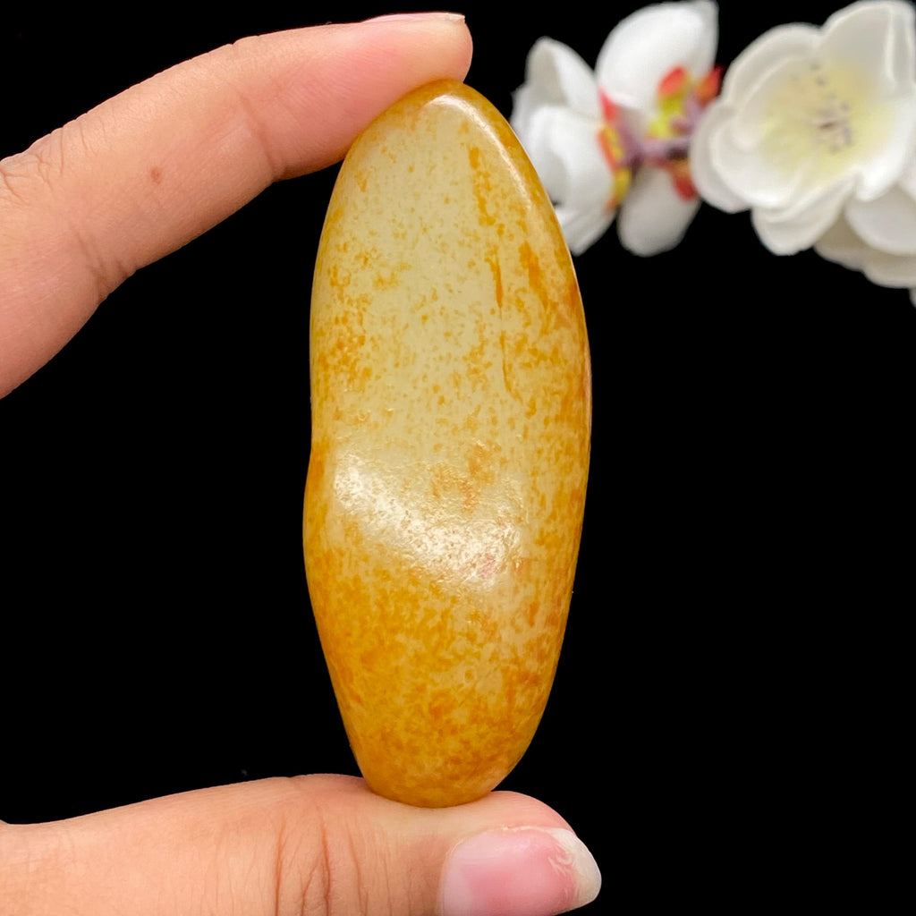和田玉洒红皮籽料（93.1g）