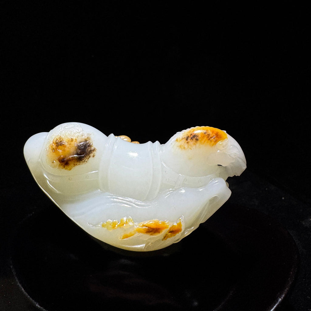 和田玉籽料龙马精神（167.4g）