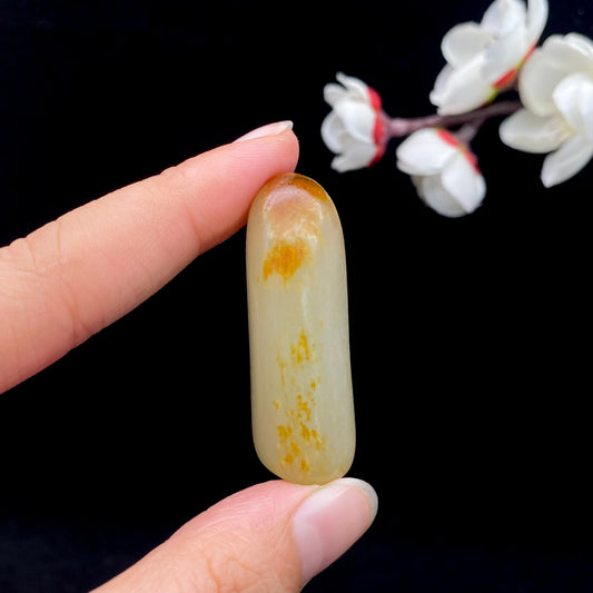 和田玉洒金皮籽料原石（20.4g）
