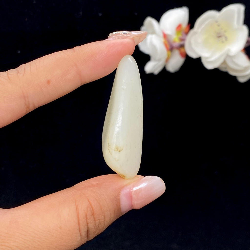 和田玉白玉籽料挂件（20.5g）