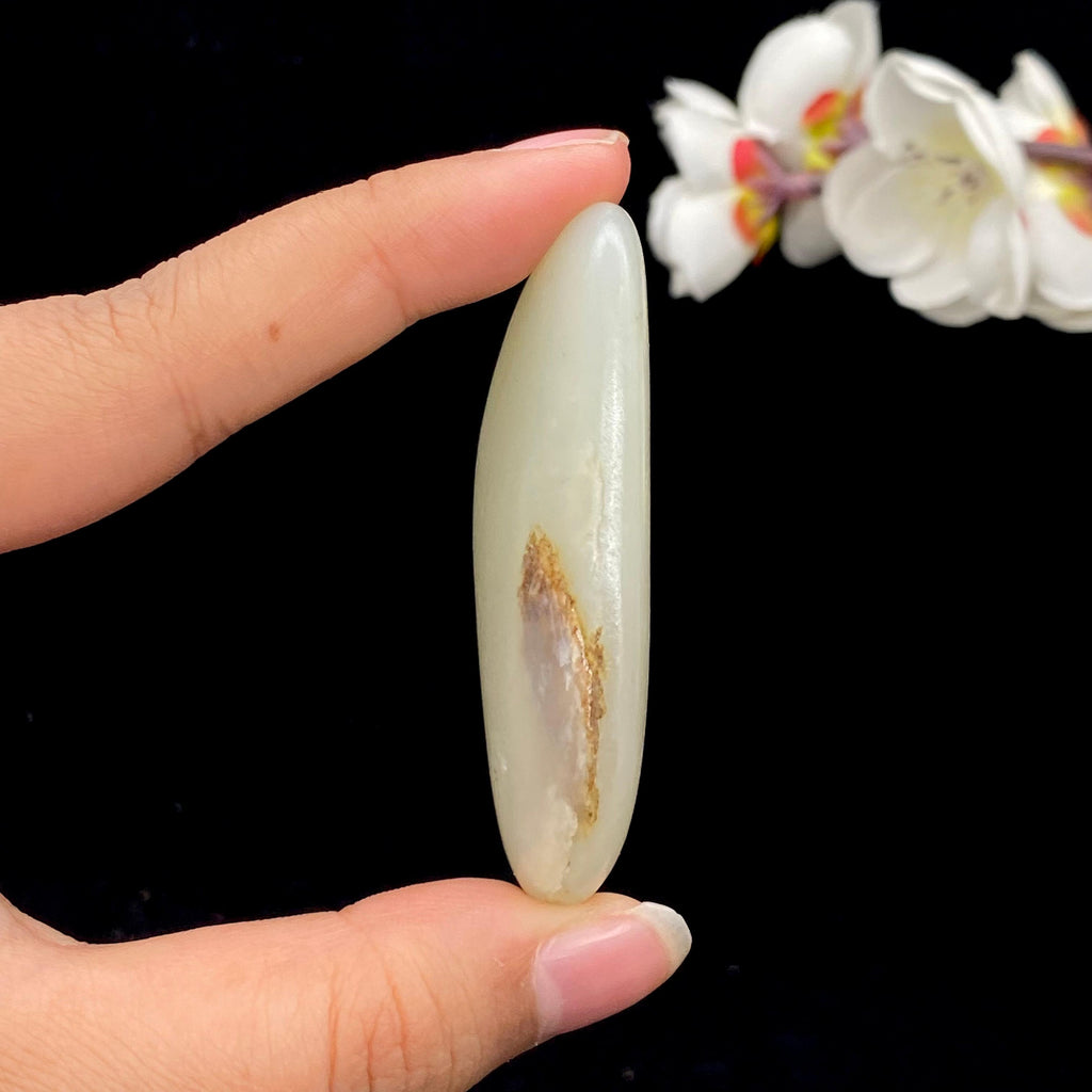 和田玉白玉籽料大挂件（53.6g）