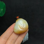 新疆金山且末糖白玉佛公（25.2g）