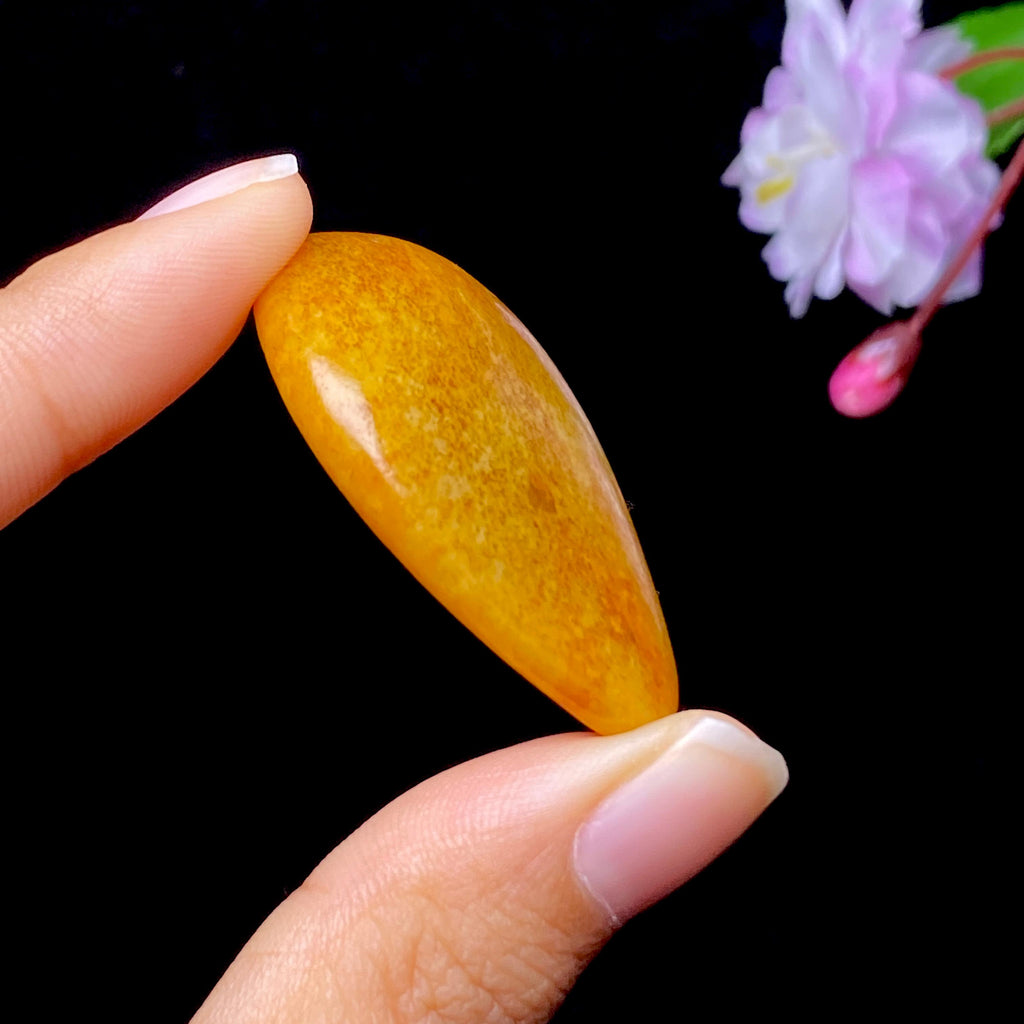 和田玉黄沁皮籽料挂件（18.6g）