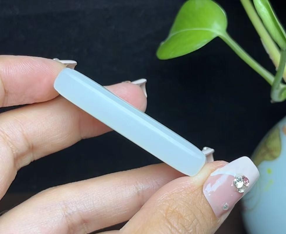 和田羊脂玉平安无事牌（26.0g）