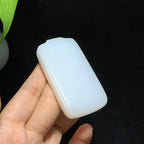 和田山料白玉无事牌挂件（70.0g）