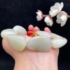 和田玉白玉籽料【精品手串】（94.8g）