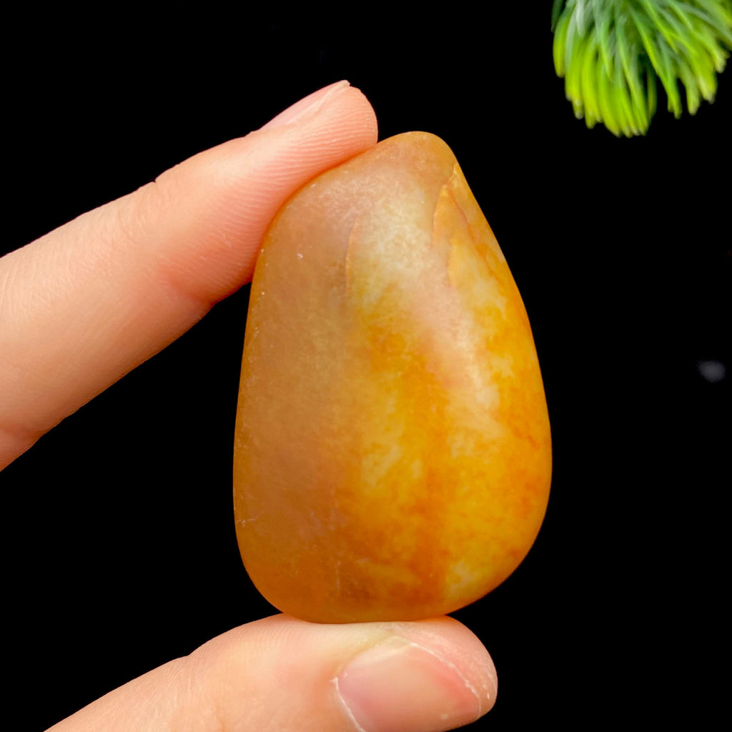 和田玉黄沁皮籽料（26.3g）