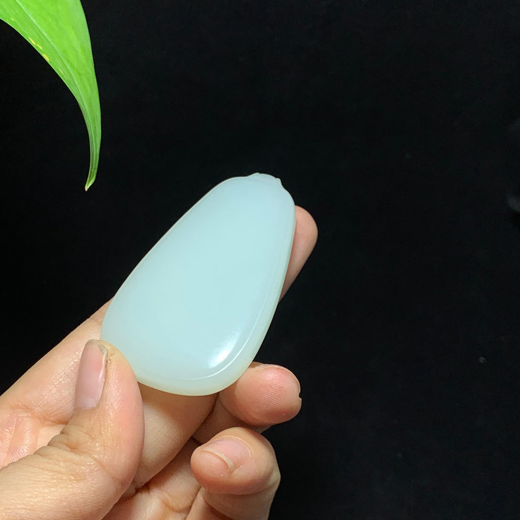 和田山料白玉无事牌挂件（38.4g）