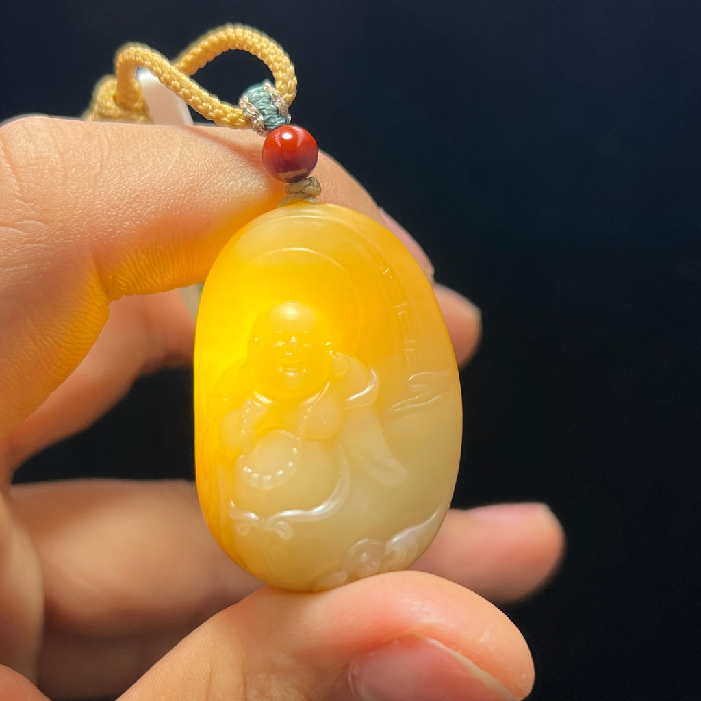 和田玉籽料弥勒佛（22.5g）