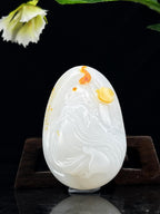 籽料关公挂件（112.3g）