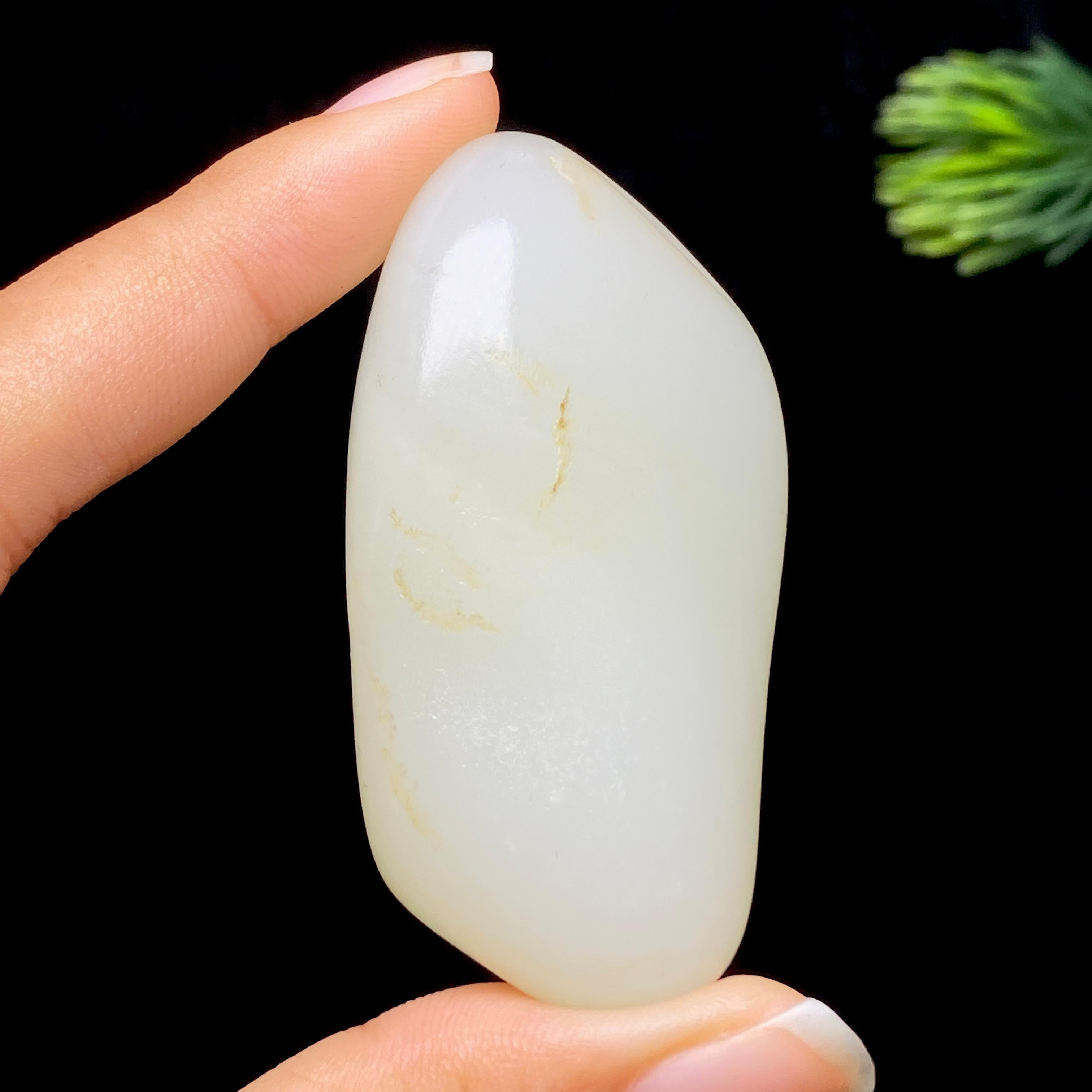 和田玉白玉籽料（54.22g）