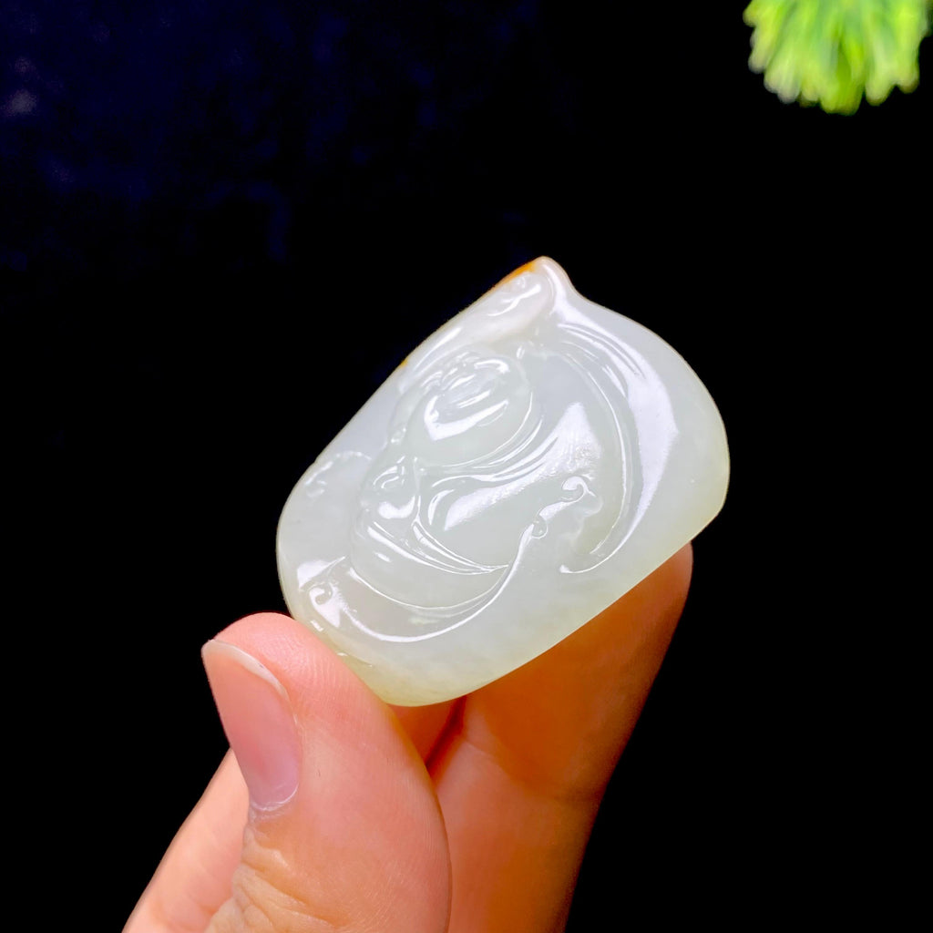 和田玉籽料佛公（27.1g）