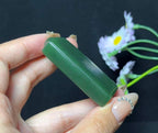 和田玉碧玉平安无事牌（51.2g）