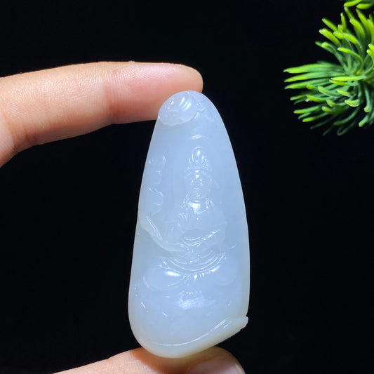 和田玉籽料观音（30.0g）