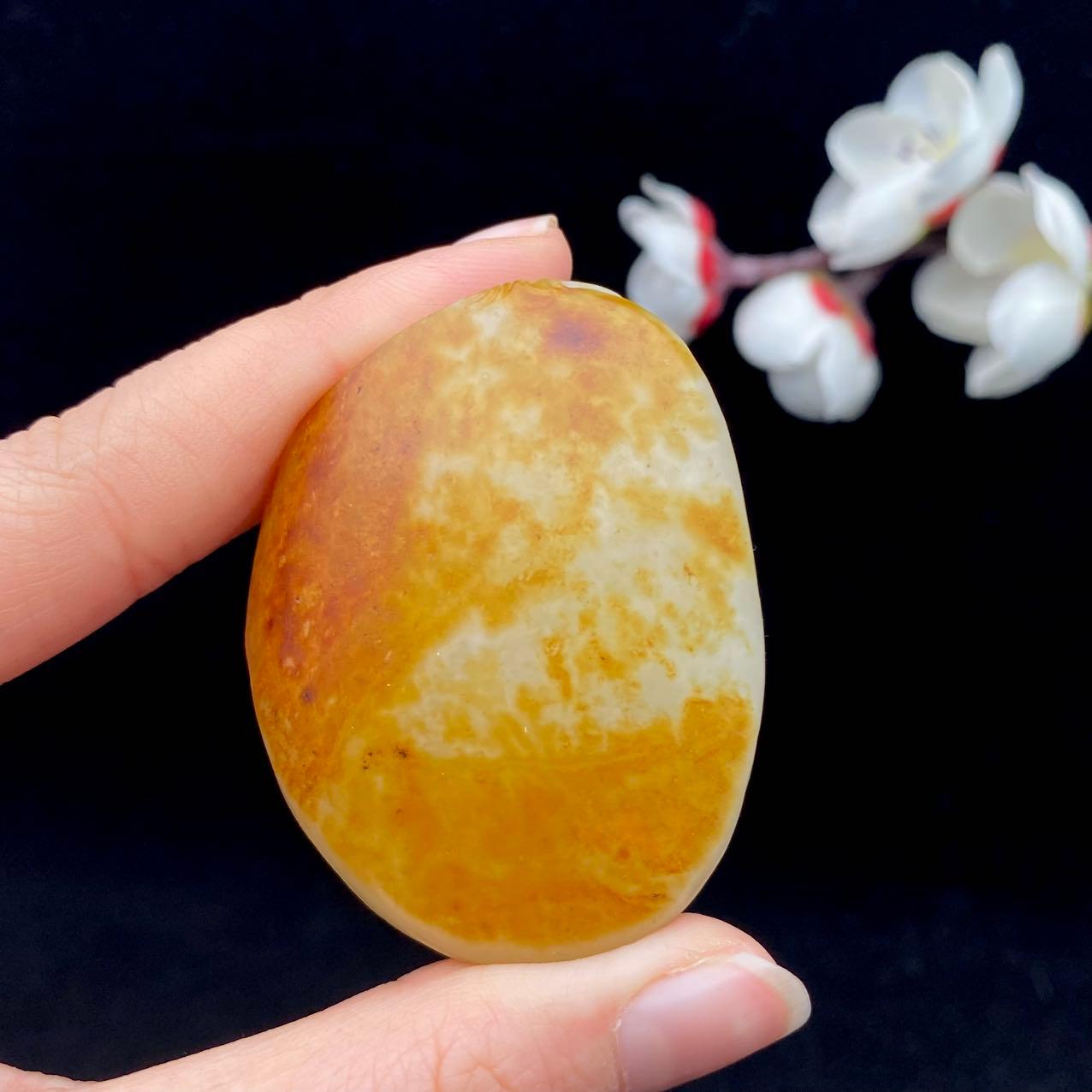 和田玉籽料【龙挂件】（73.3g）