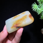 和田玉籽料无事牌（59.4g）