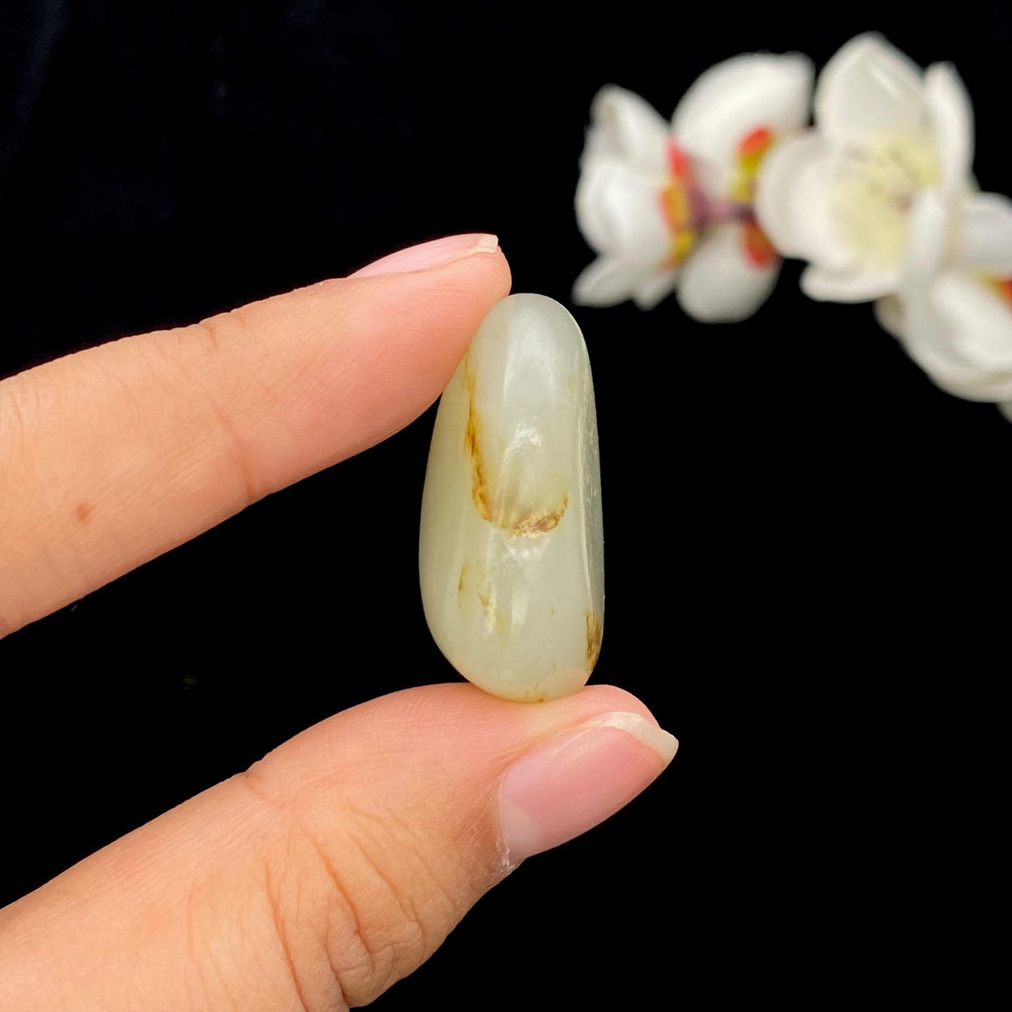 和田玉黄皮籽料吊坠籽（12.8g）