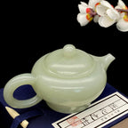 和田玉青白玉【茶壶】（151.2g）
