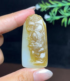 和田玉糖白下山虎（38.2g）