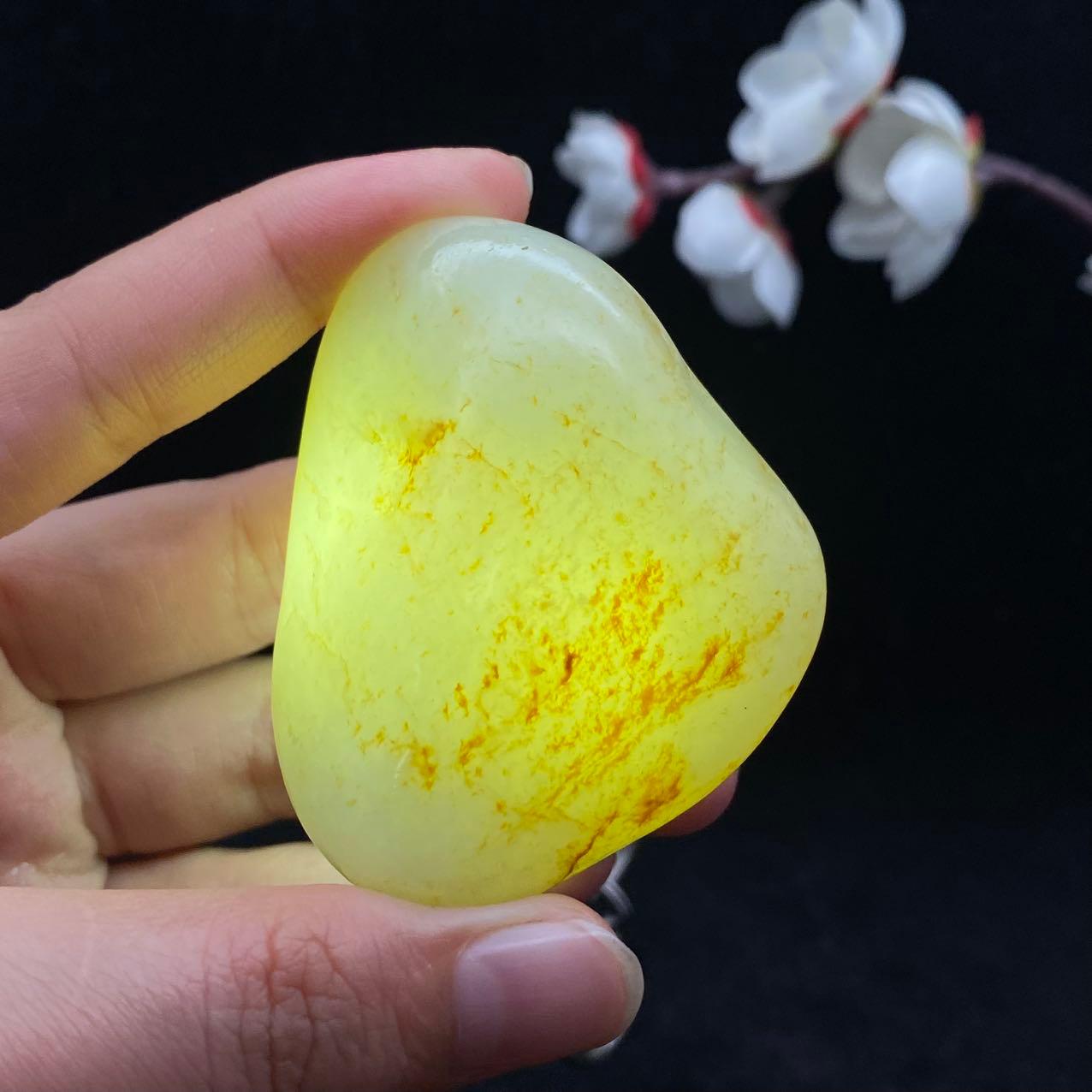和田玉洒金皮籽料（100g）