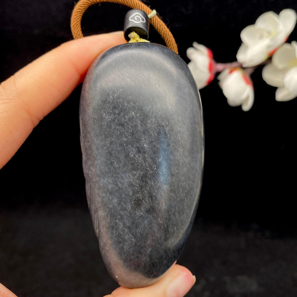 和田玉青花籽料【连年有鱼】（129.5g）