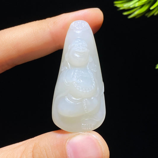 和田玉籽料佛公（16.3g）