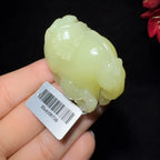 秒杀和田玉黄口马到成功挂件（69.0g）