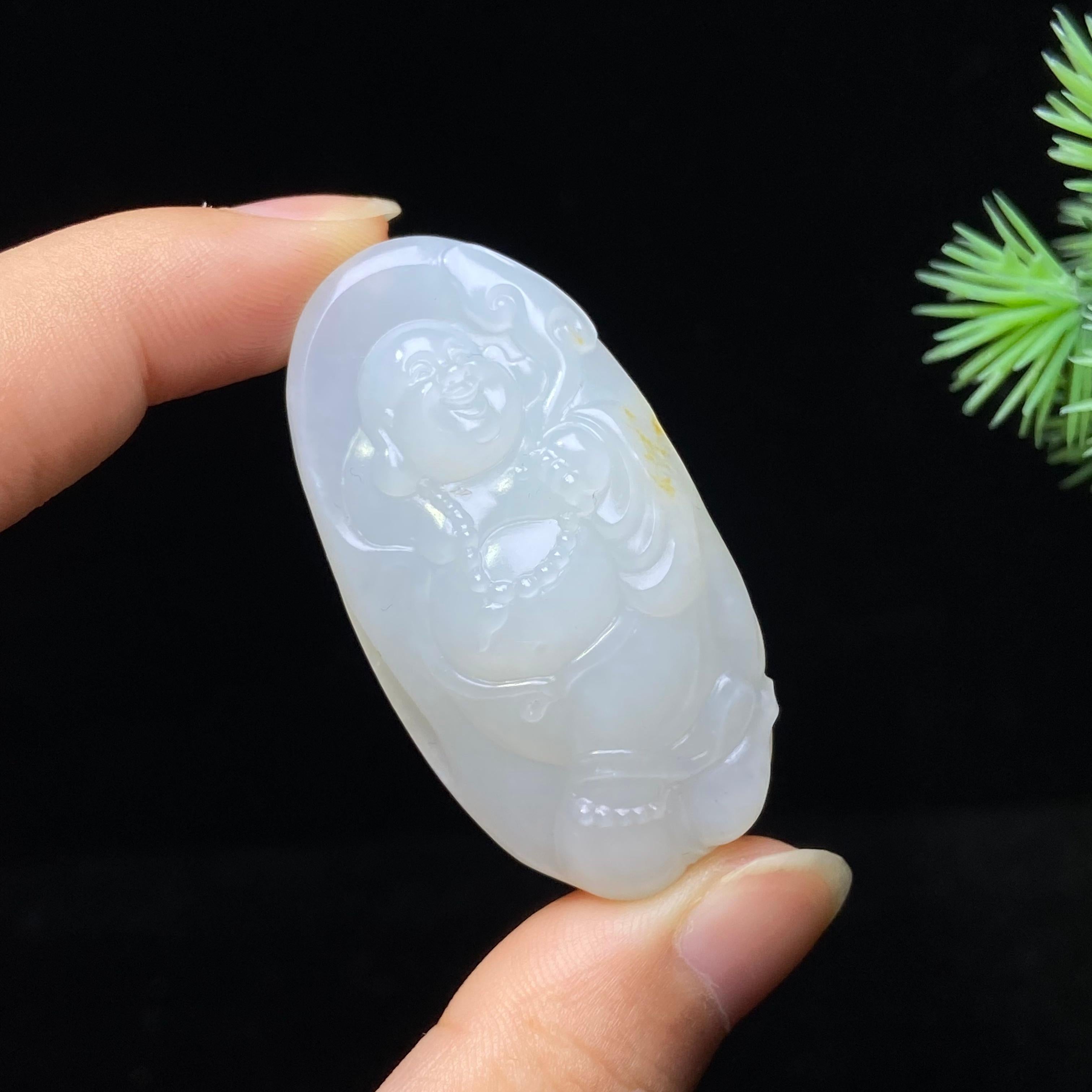 和田玉籽料佛公（19.3g）