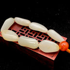 和田玉-白玉【精品手串】（57.8g）