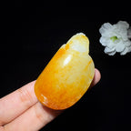 和田玉籽料龙龟挂件（62.4g）