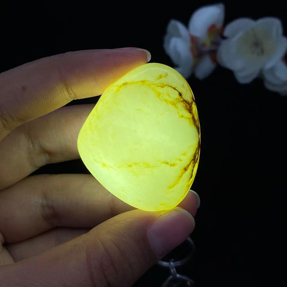 和田玉洒金皮籽料挂件（41g）