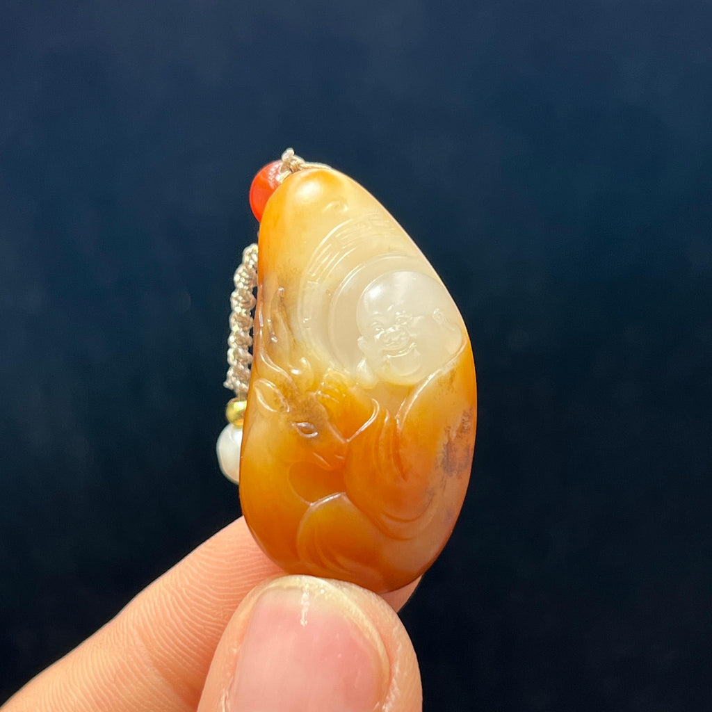 和田玉籽料弥勒佛（15.0g）