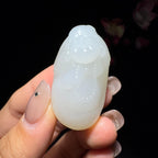 和田玉籽料挂件佛公（25.0g）