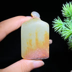 和田玉籽料无事牌（48.9g）