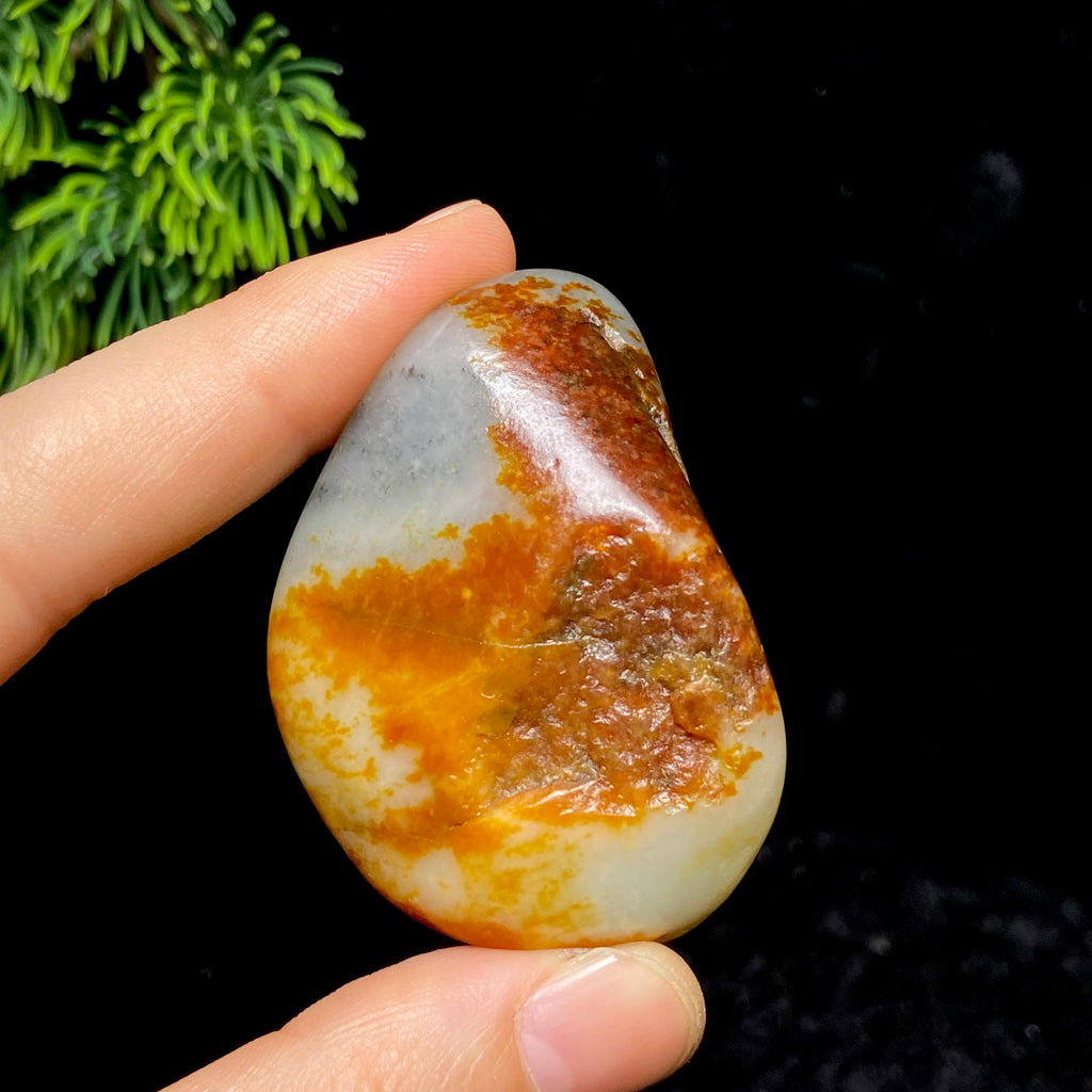 和田玉红皮籽料（59.1g）