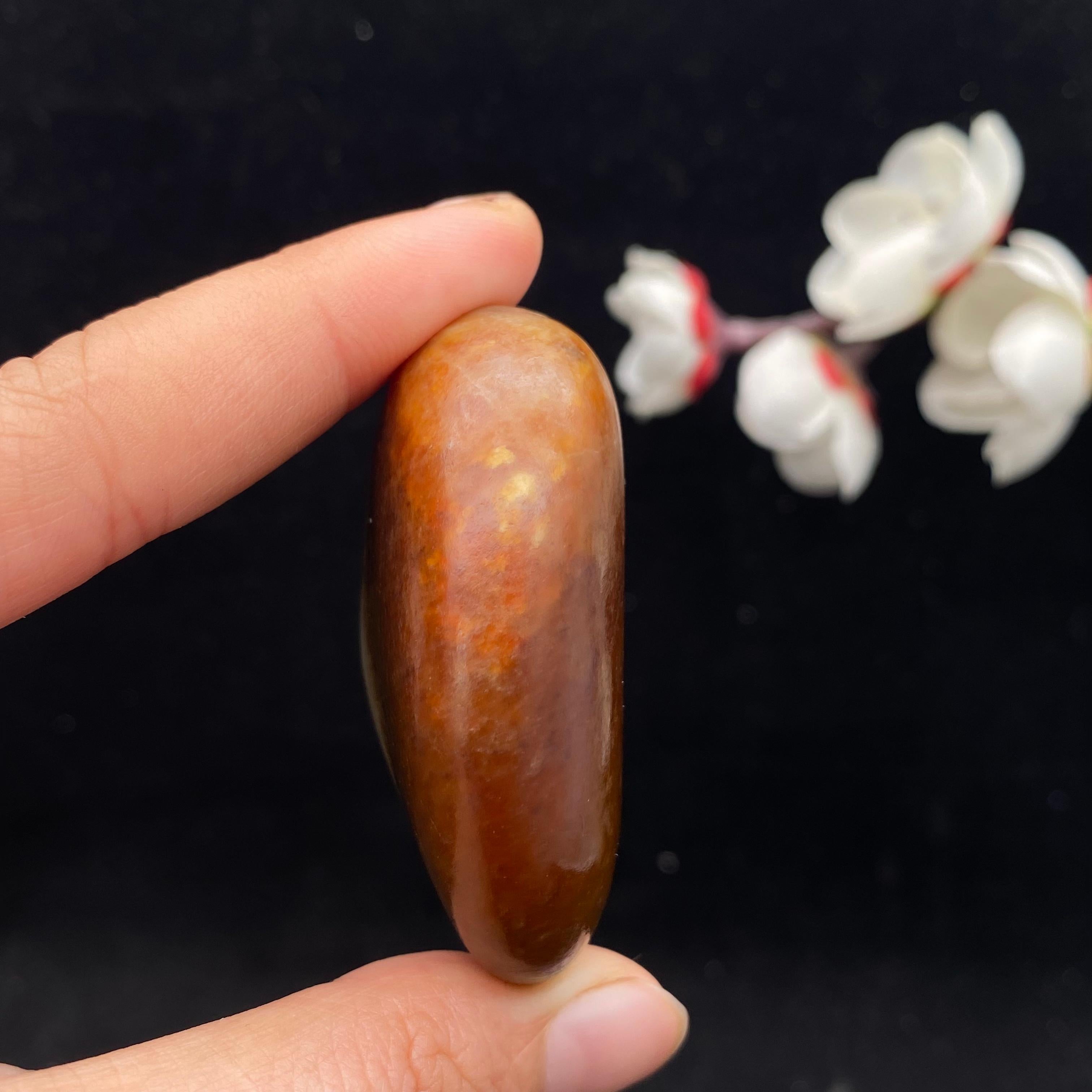 和田玉红沁皮籽料（64.1g）