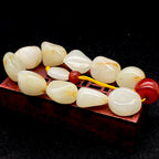 和田玉洒金皮【精品手串】（90g）