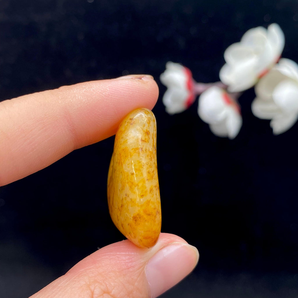 和田玉满洒金皮籽料（12.2g）