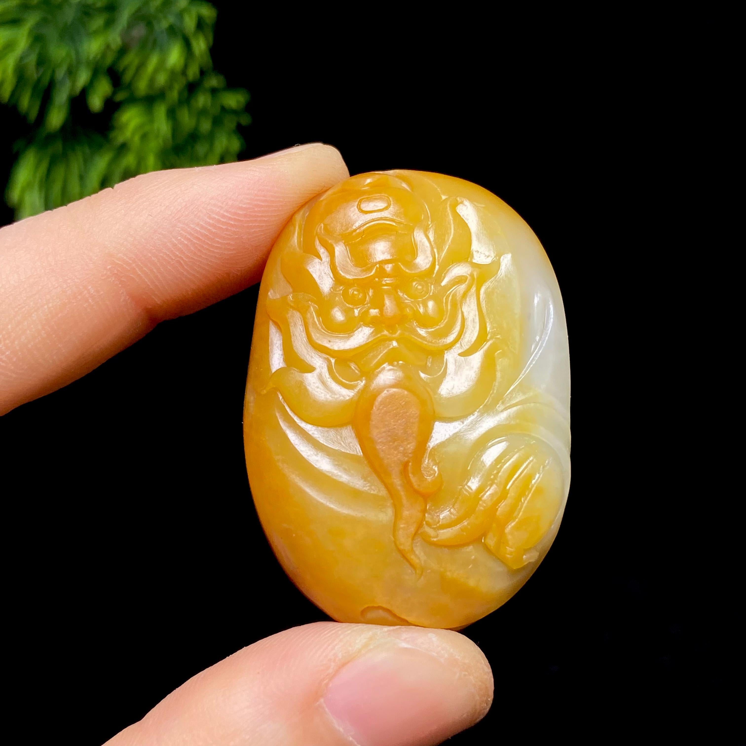 和田玉籽料钟馗（30.4g）