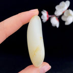 和田玉洒金皮籽料大挂件（63.4g）