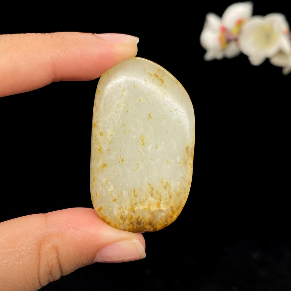 和田玉洒金皮籽料挂件（26.2g）