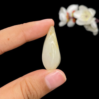 和田玉黄皮籽料吊坠籽（14.5g）