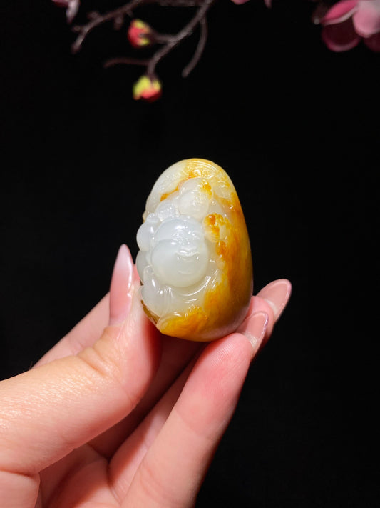 和田玉籽料佛公（46.1g）